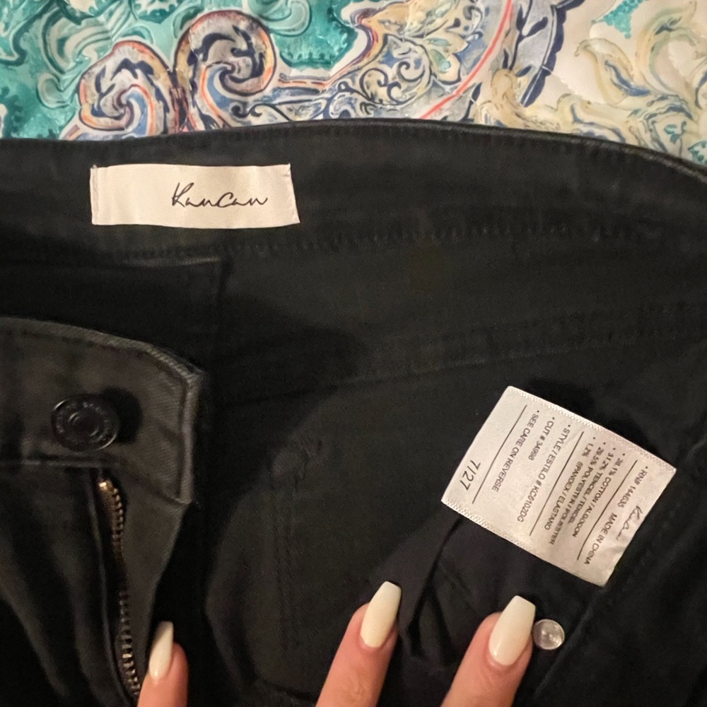 High rise, flare jeans